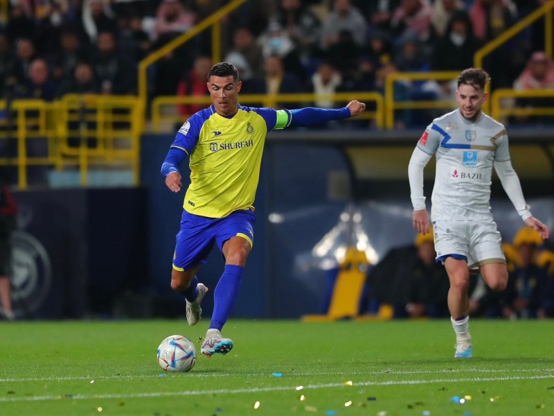 Cristiano Ronaldo le da la victoria al Al-Nassr con dos asistencias