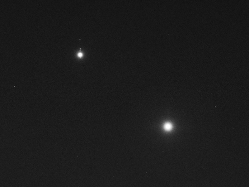 Máximo acercamiento entre Júpiter y Venus en el cielo se dará hoy 1 de marzo