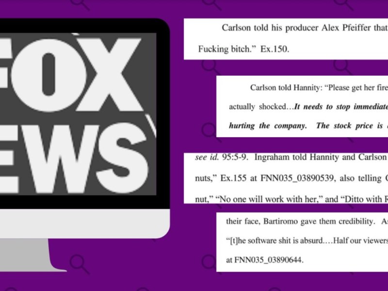 Lo que ha revelado la demanda de Dominion contra Fox News