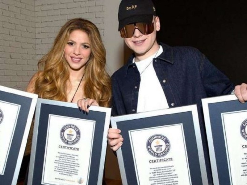Los 4 récords Guinness de Shakira y Bizarrap con la Music Sessions#53