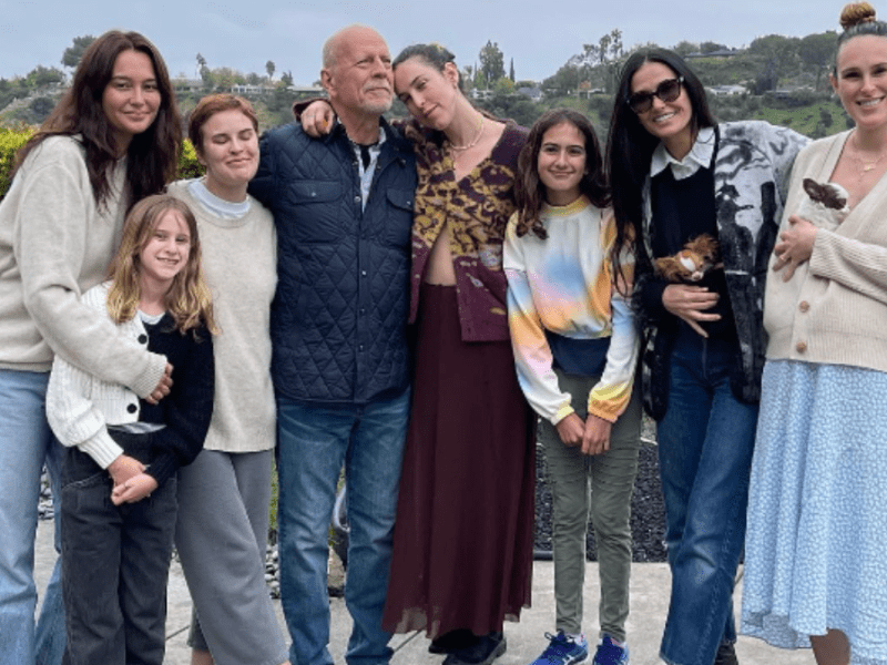 "Empecé la mañana llorando": dice la esposa de Bruce Willis sobre el día del cumpleaños del actor