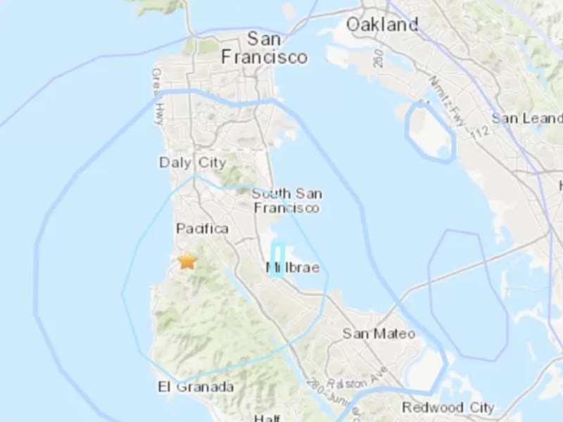 Tres terremotos seguidos sacudieron el norte de California este martes