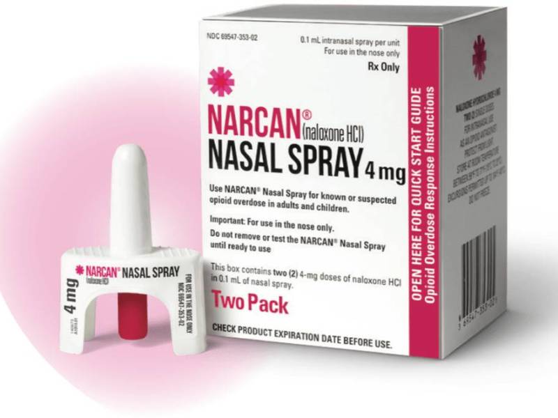 Aprueban la venta libre de Narcan, el medicamento nasal que revierte la sobredosis