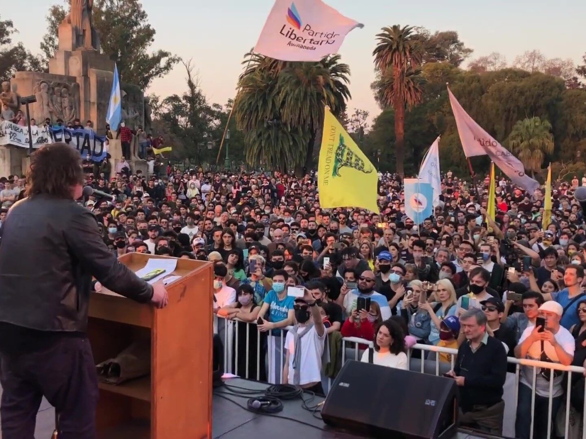 Libertarismo vive un apogeo con Milei en Argentina