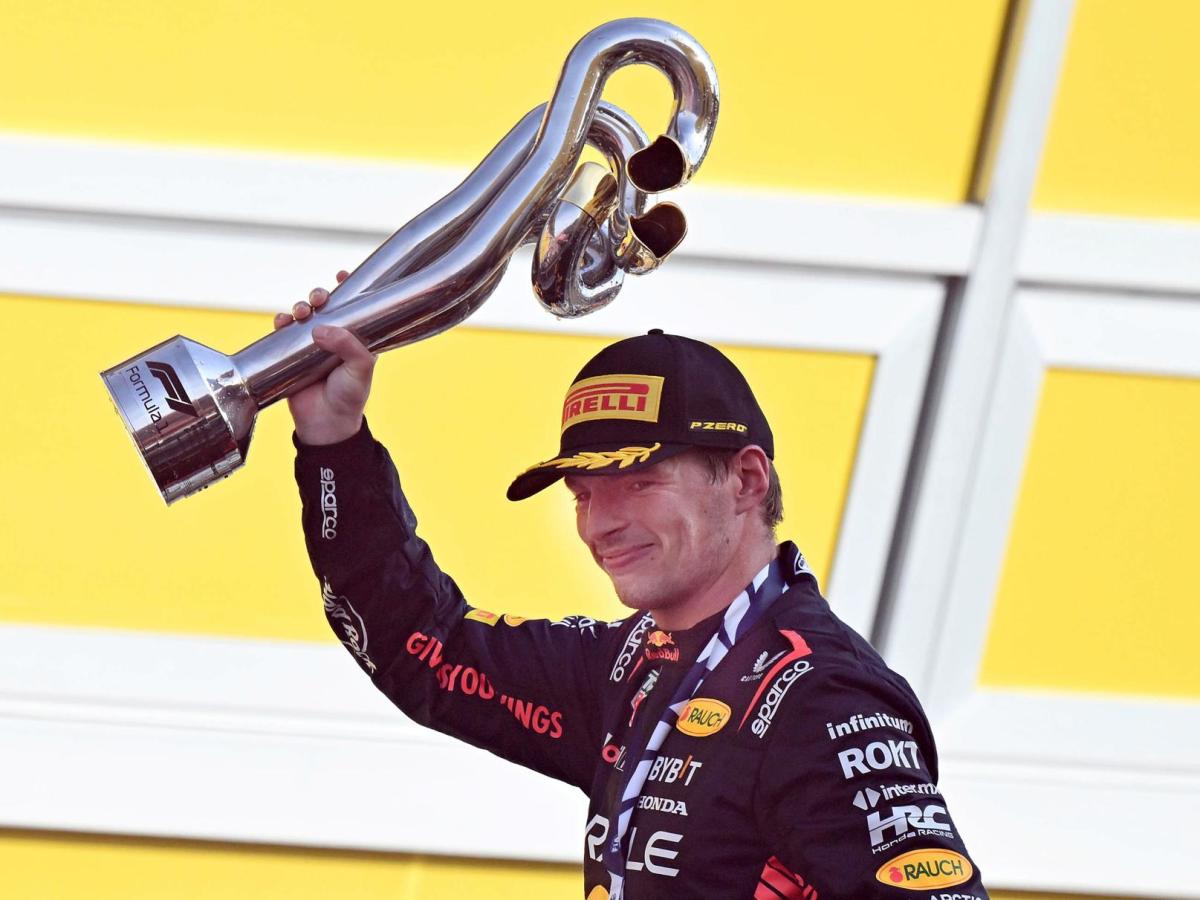 Max Verstappen gana 10 carreras seguidas y bate récord en la Fórmula 1