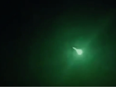Meteorito verde aparece sobre el cielo de Turquía