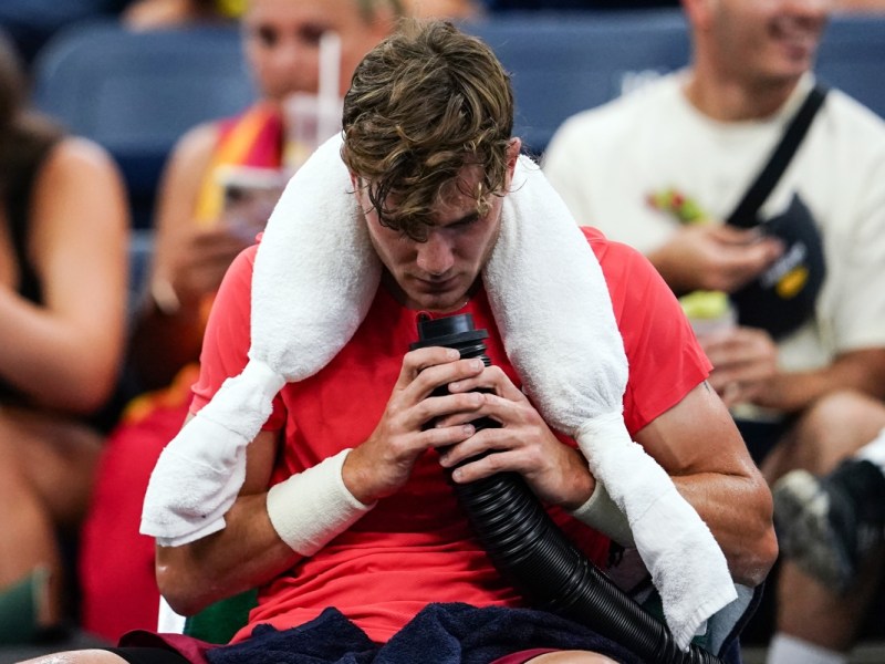 Tenistas del US Open enfrentan calor extremo
